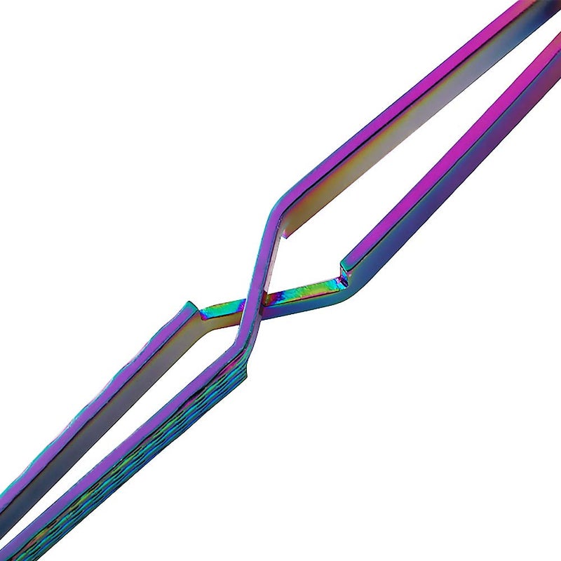 SILPECWEE سيلبيكوي 1 قطعة ملقط أظافر ملون من الفولاذ المقاوم للصدأ، دافع جلد الأظافر، مقص جلد الأظافر، ملاقط تشكيل الأظافر الصناعية، أدوات العناية بالأظافر متعددة الوظائف، أعواد المانيكير، أدوات فن الأظافر - Image 5